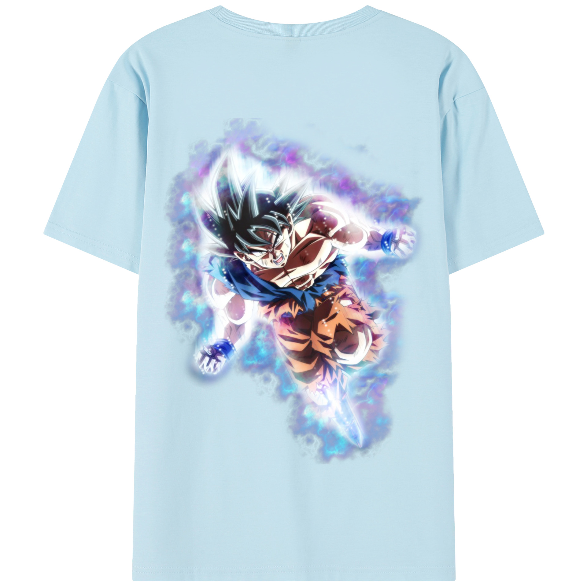（画像用） ドラゴンボール 孫悟空（そん ごくう）Son Goku カカロット DRAGON BALL Kakarotto 綿100％半袖Tシャツ（背面プリント）